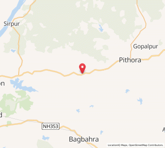 Map of Jhalap, Chhattisgarh
