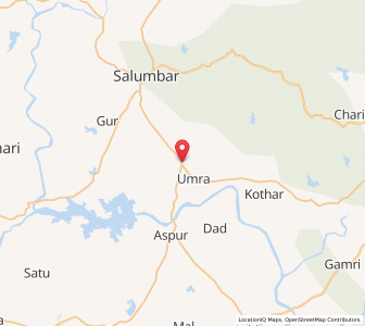 Map of Jhalara, Rajasthan