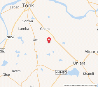 Map of Jhalra, Rajasthan