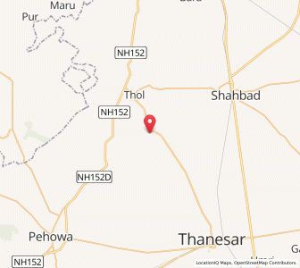 Map of Jhansa Colony, Haryana