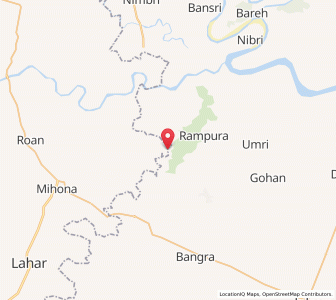 Map of Jharela, Uttar Pradesh