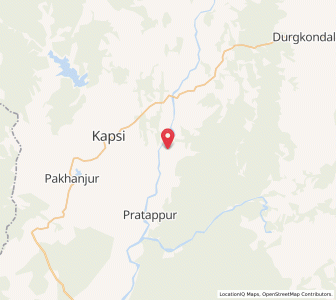 Map of Jharkatta, Chhattisgarh