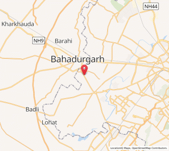 Map of Jharoda Kalan, Delhi