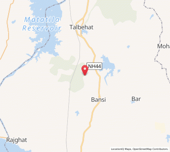 Map of Jharpura, Uttar Pradesh