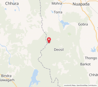 Map of Jhilimunda, Chhattisgarh