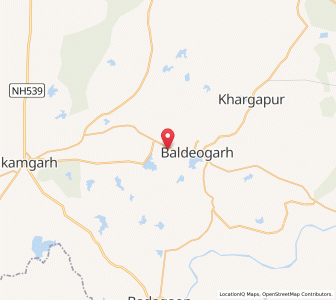 Map of Jhinguwan, Madhya Pradesh