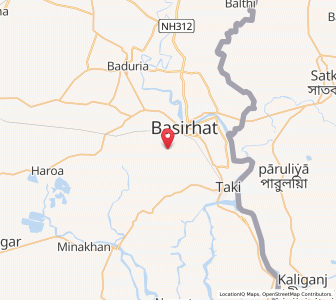 Map of Jhitkagachara, West Bengal