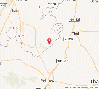 Map of Jhugian, Punjab