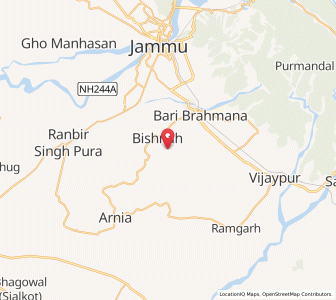 Map of Jhumbiyan Jattan, Kashmir