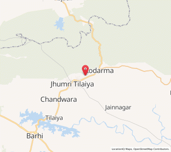 Map of Jhumri, Jharkhand