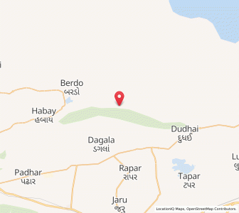 Map of Jhuran, Gujarat