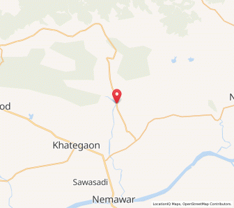 Map of Jiagaon, Madhya Pradesh