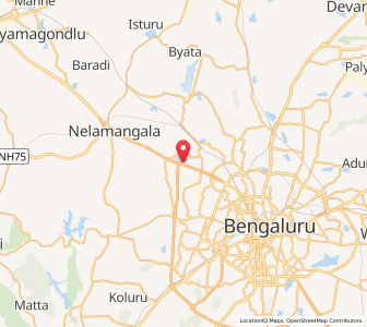 Map of Jindal, Karnataka