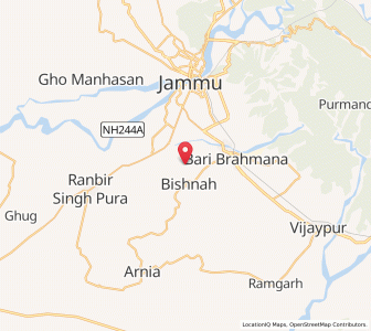 Map of Jindar Khurd, Kashmir