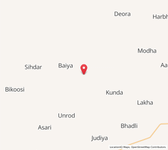 Map of Jinjhiniali, Rajasthan