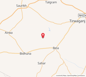 Map of Jiraon, Uttar Pradesh