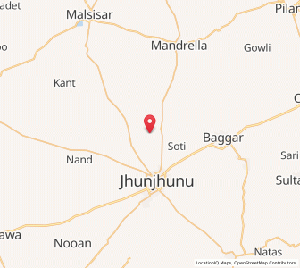 Map of Jisukh ka Bas, Rajasthan