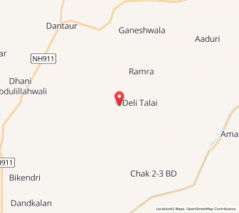 Map of Jodasar, Rajasthan