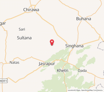 Map of Jodhiji Ki Dhani, Rajasthan