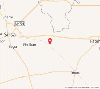 Map of Jodhka, Haryana