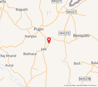 Map of Jogiara, Bihar