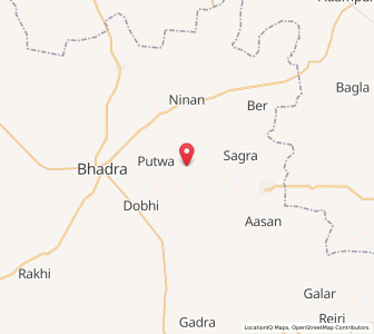 Map of Jogiwala, Rajasthan