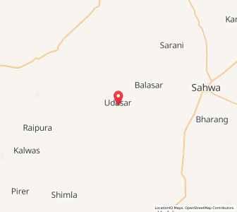 Map of Jojasar, Rajasthan