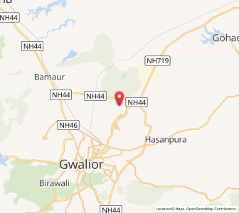 Map of Jonapura, Madhya Pradesh