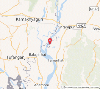 Map of Jongbandha, Assam