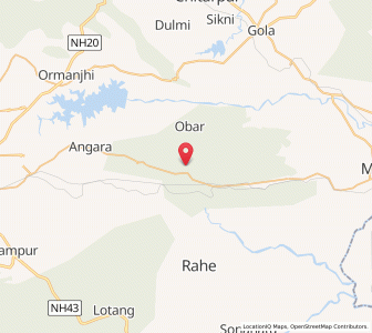Map of Jonha, Jharkhand