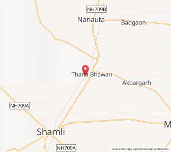 Map of Jos, Uttar Pradesh