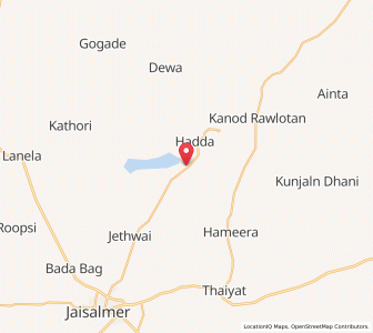Map of Joshionwalagaon, Rajasthan