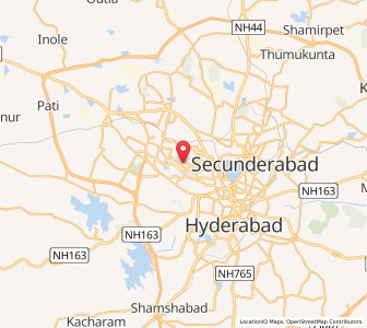 Map of Jubilee Hills, Andhra Pradesh
