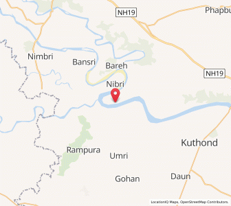 Map of Juhikha, Uttar Pradesh