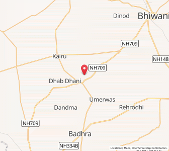 Map of Jui, Haryana