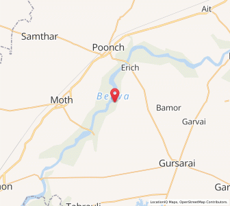 Map of Jujharpura, Uttar Pradesh