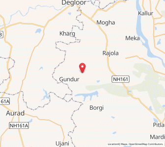 Map of Jukal, Andhra Pradesh