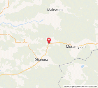 Map of Juptarai, Maharashtra