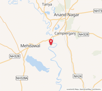 Map of Jurwa, Bihar
