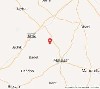 Map of Juwarpura, Rajasthan