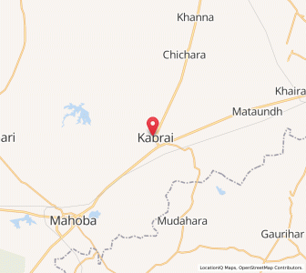 Map of Kabrai, Uttar Pradesh