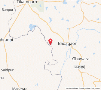 Map of Kabrata, Madhya Pradesh