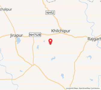 Map of Kachautia, Madhya Pradesh