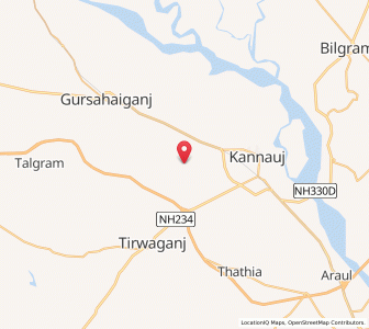 Map of Kachh Purwa, Uttar Pradesh