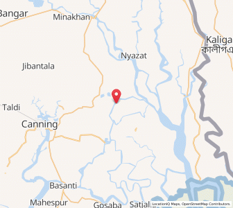 Map of Kachhari, West Bengal