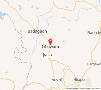 Map of Kachhikhera, Madhya Pradesh
