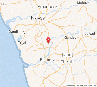 Map of Kachholi, Gujarat