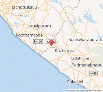 Map of Kadalkazhikaraparattu, Meghalaya