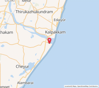 Map of Kadalur, Andhra Pradesh