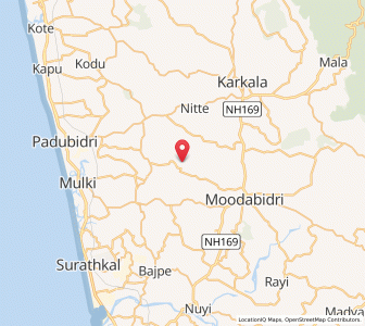 Map of Kadandale, Karnataka